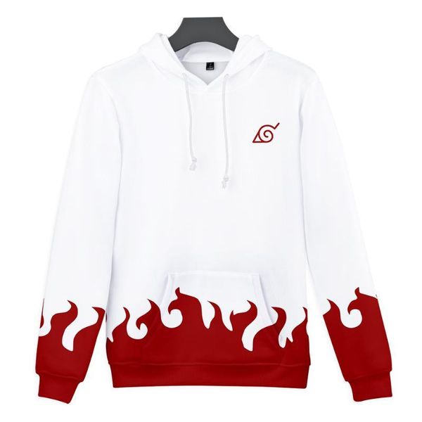 

мужчины толстовки 3d дизайнер с капюшоном толстовки повседневная мода топы наруто 4 подросток, Black