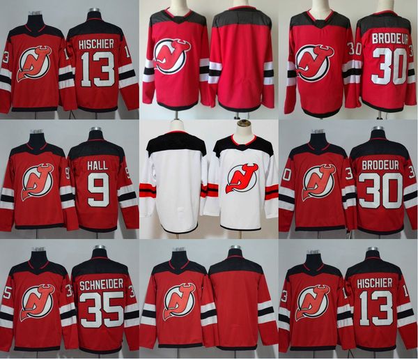 

Mens New Jersey Devils 9 Taylor Hall 20 Blake Coleman 21 Kyle Palmieri 44 Miles Wood 1 Keith Kinkaid Hockey Jerseys Cheap White Red
