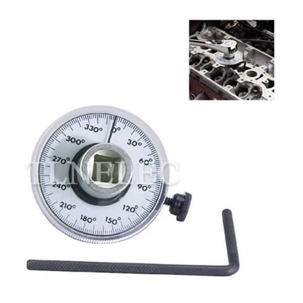 

adjustable 1/2 inch drive torque angle gauge torque table gauge wrench auto repair check meter