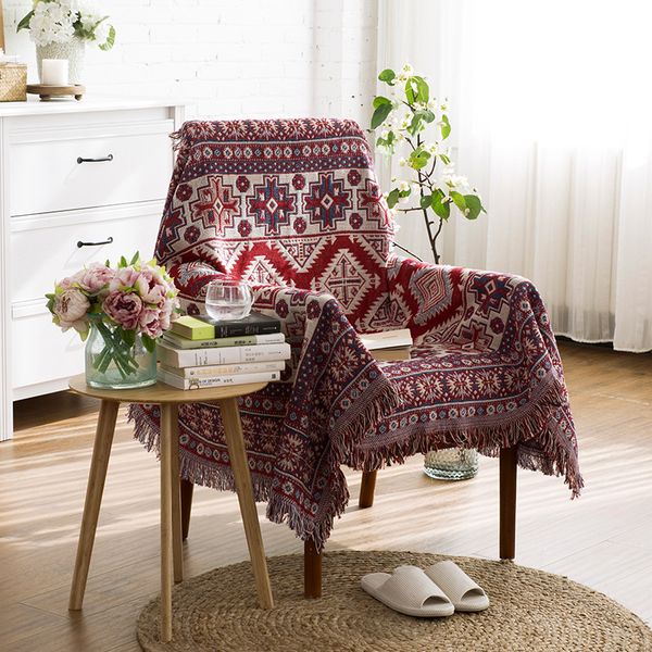

beddingoutlet geometry baja blanket bohemia sofa seat cover witchcraft tapestry throw blanket for bed plane knitted yoga blanket