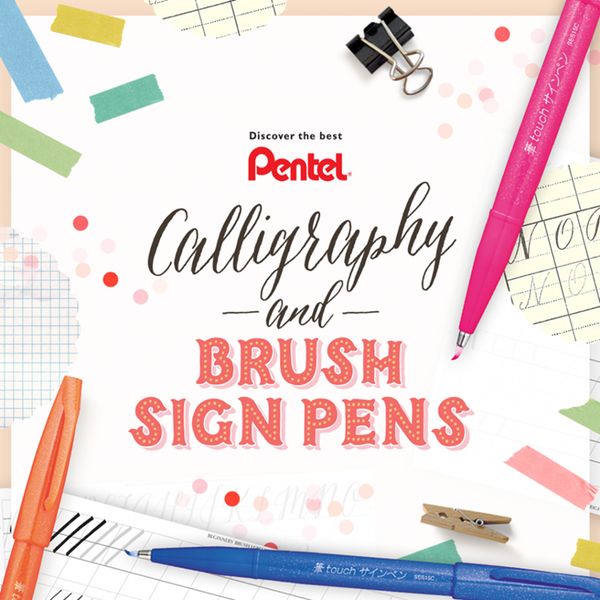 

1шт pentel fude touch brush sign pen ses15 art marker фломастер мягкий наконечник каллиграфический мазок кисти гибкие рисовальные ручки надп