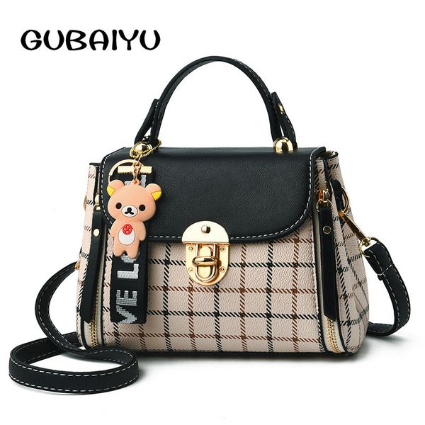 

packet woman 2019 tide girl single shoulder satchel check small square package