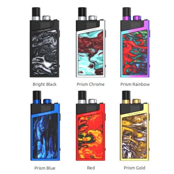 

Оригинальный SMOK Trinity Альфа Kit Ecigarette 1000mAh Батарея 2,8 мл Vape Pod с Nord Mesh Катушки 100% Smok Vape
