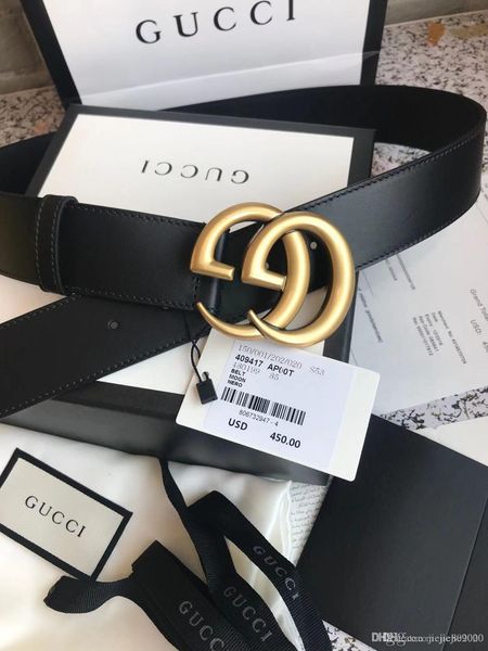 

2020 fashion mens designers belt luxury belt for man leather belts for men /women with box and tags ing, Black;brown