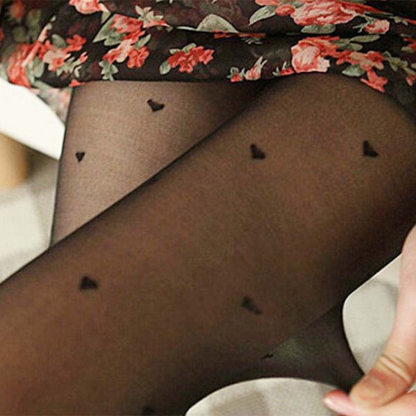 

2020 женщины sexy колготки чулки женщина love heart прозрачный колготки черный чулок микрофибры акриловые горячие продажа sexy stockin, Black;white