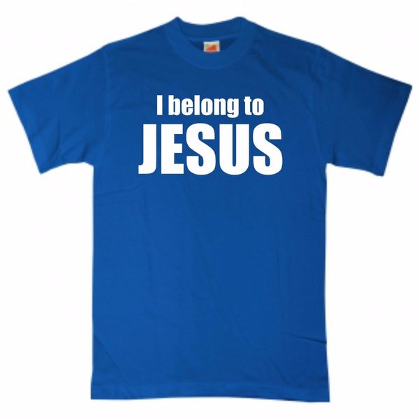 

T Shirt On Funny O-Neck Short-Sleeve T Shirt I Belong To Jesus T-Shirt Christ Catholic Christian Faith T-Shirt For Men