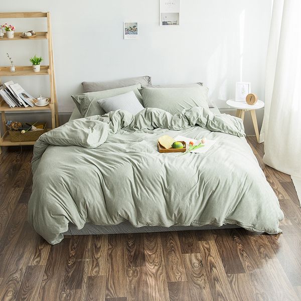 

microfine bedding set keep warm modern home  bedding set sheet, pillowcase & duvet cover sets 1.5m 1.8m bed