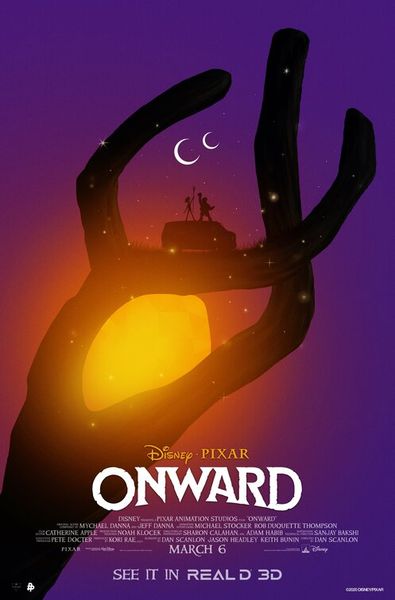 

onward poster silk art new movie 01