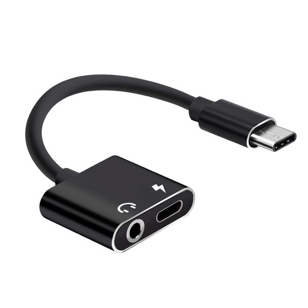 

type-c interface +3.5mm audio headphone jack