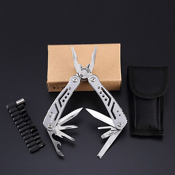 

mini outdoor pliers multifunction repair pocket knife fold screwdriver set hand multi tool folding pocket portable pliers