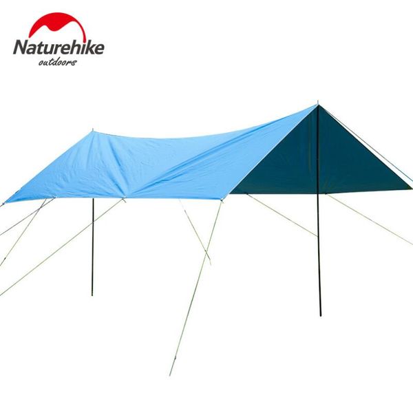 

naturehike ultralight tarp park pergola beach sunshade tent 4*3*2m camping tarp waterproof outdoor leisure canopy awning nh