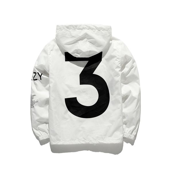 

tour season 3 windbreaker fashion vitality jacket men y-3 logo letter printed jacket men thin casual clothes ing, Black;brown