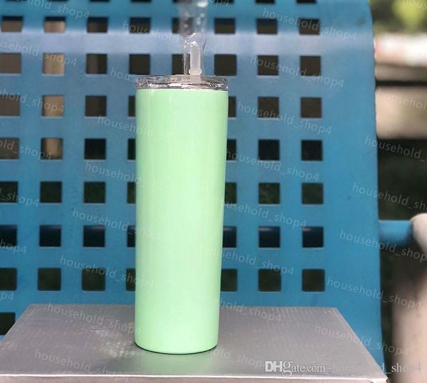 

двойная стена из нержавеющей стали тумблеры вакуумной изоляцией тумблер, 20 унций, мяты переносные бутылки с водой очень быстрая доставка