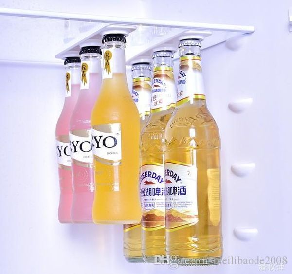 

bottle sucking device refrigerator fridge magnet beer bottle jar hanger holder storage loft organizer magnetic bottle hanger llfa