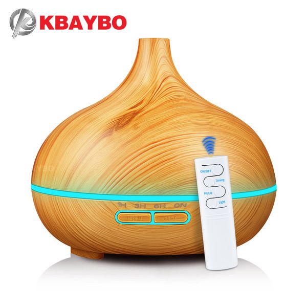

550ml Aroma Air Humidifier Essential Oil Diffuser Aromatherapy Electric Ultrasonic cool Mist Maker for Home New Remote Control