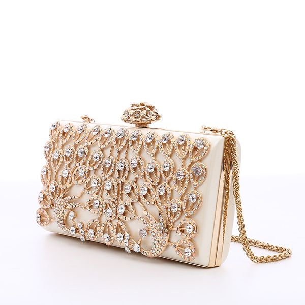 

amazing bling silver ab crystal clutch evening clutch handbag for women wedding party diamond purses