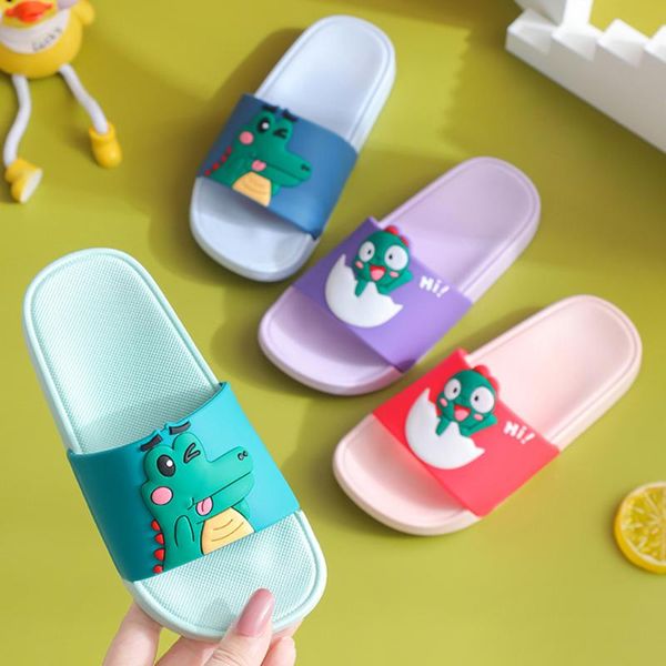 

flat solid shoes with cute big eye girls boys slipper home bath room shoes soft house waterproof cartoon cute slippers, Black