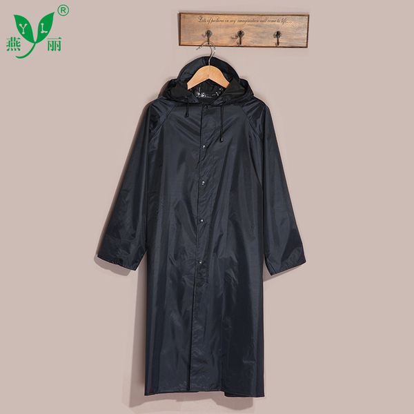 

thick raincoat long full body hiking conjoined raincoat work site wide night light electromobile poncho manufacturers whol