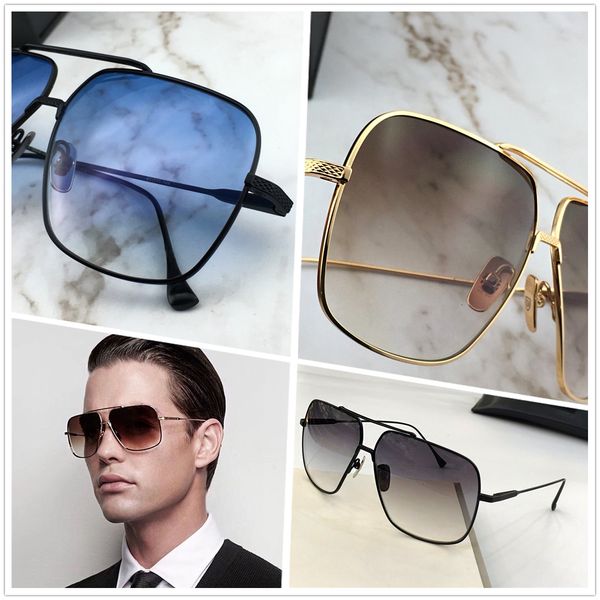 

frame sunglasses designer gold 2020 vintage designershadessquare qualitymetal men shapemens luxury glasses qnijc, White;black