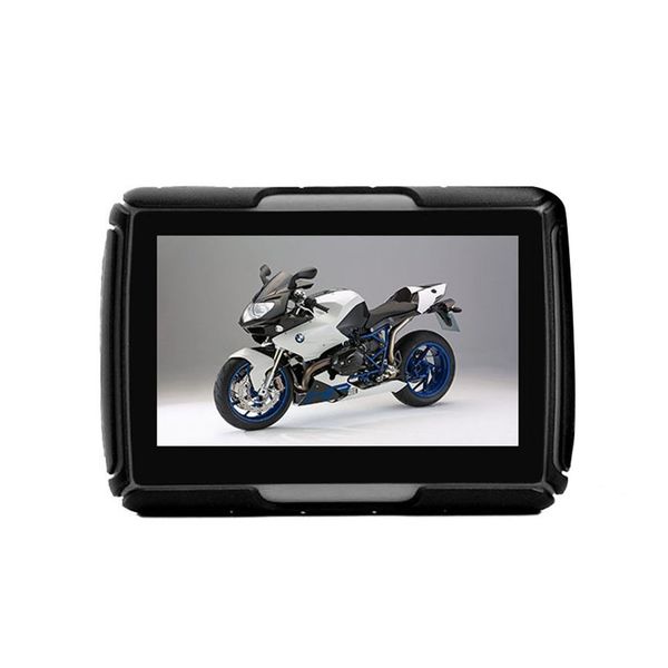 

256m 8gb flash 4.3 inch moto gps navigator waterproof motorcycle maps touch screen bicycle navigator