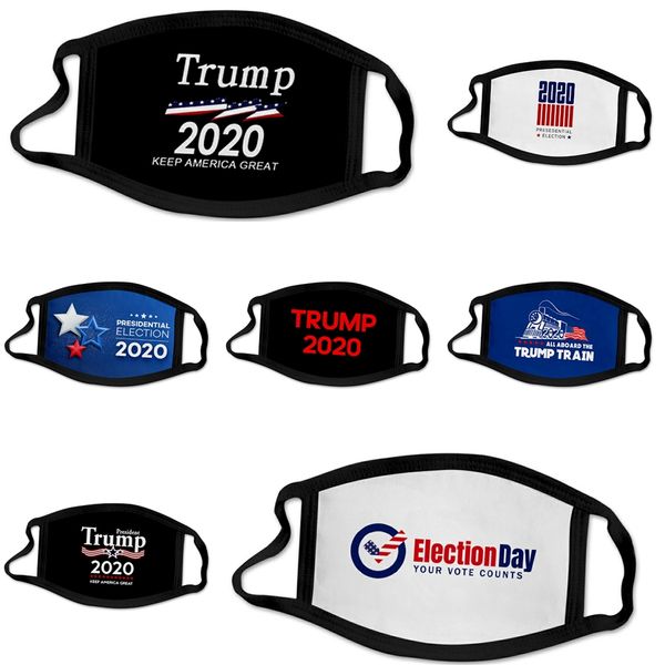 

camouflage face masks ice silk mask wind mouth mask washable breathable cyling protective mask er designer trump masks gga33 #619, Black