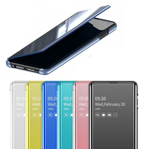 

Смарт-зеркало телефон чехол для Samsung Galaxy Note 10Plus 10 S8 S9 Plus S10 S10e S7 Edge Примечание 9 8 A30 A50