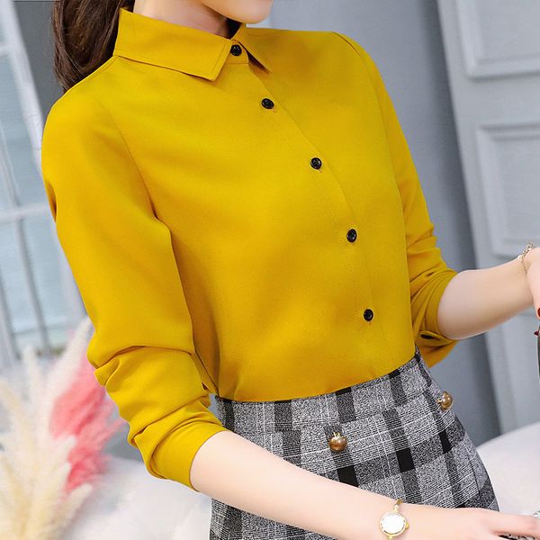 blusas amarillas de moda 2019