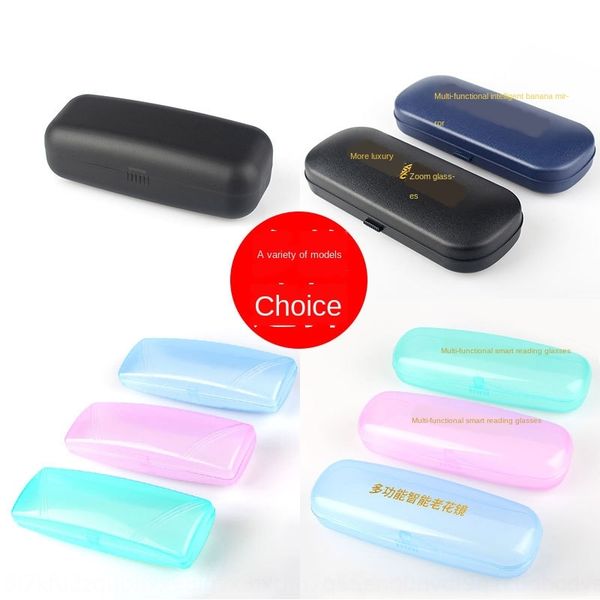 

sun plastic optical plastic optical glasses case presbyopic glasses case black, Blue