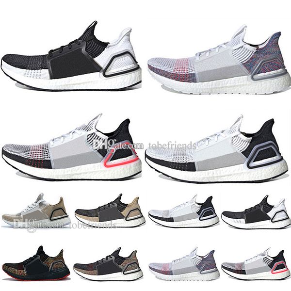 

in stock 2019 new ultra boost 19 laser red refract oreo mens running shoes for men women ultraboost ub 5.0 sports sneakers designer trainers