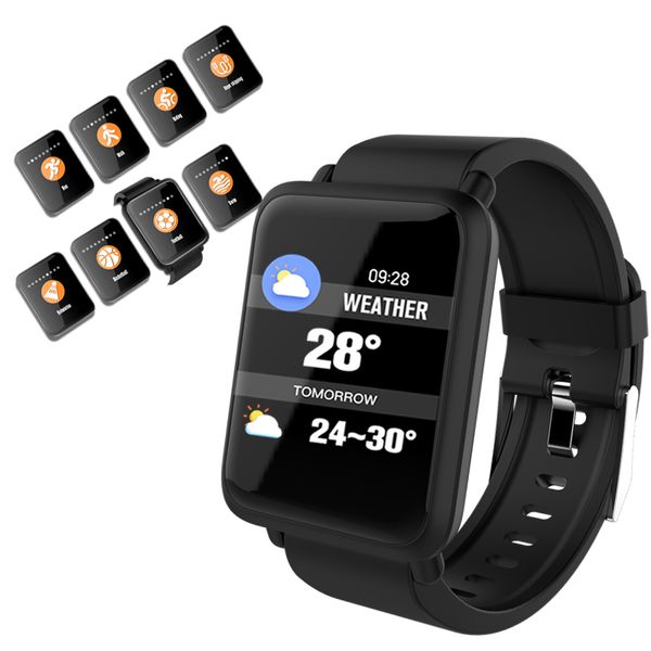 

bluetooth smart watch waterproof men's wrist watch fashion women bracelet luxury electronic smartwatch, Slivery;brown