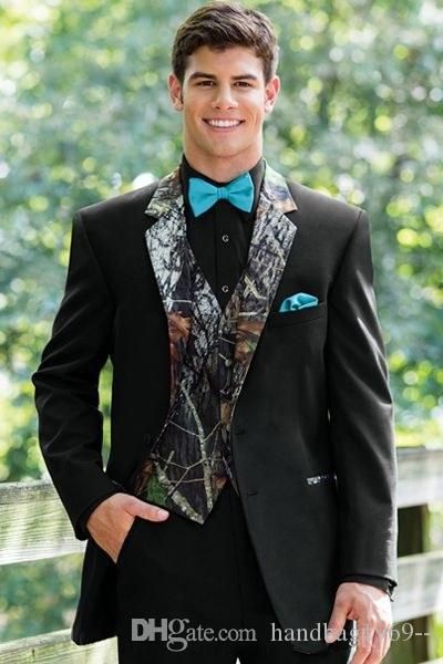 

classic design black groom tuxedos notch lapel man prom dress mens wedding clothes suits (jacket+pants+vest+tie) d:318, Black;gray
