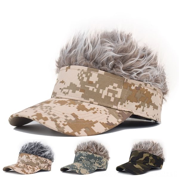 

wig wig baseball camouflage men's and women'sfans fashion baseball cap hip-hop performance cap, Blue;gray