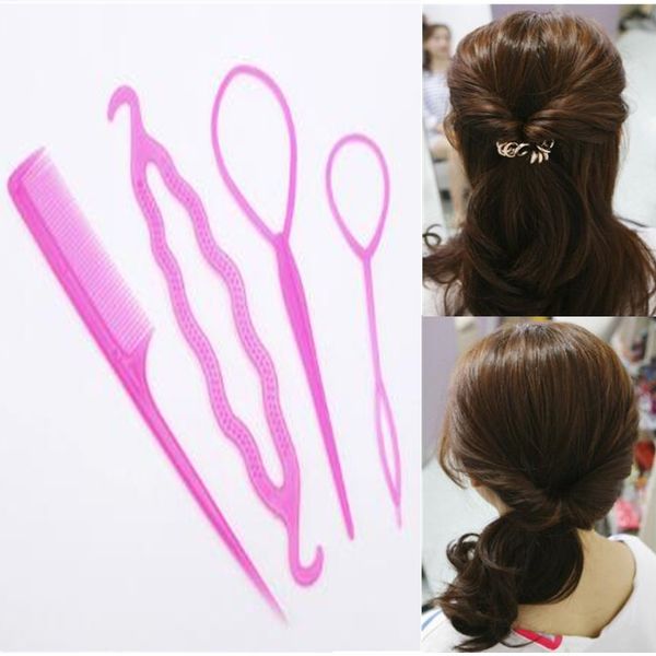 New Fashion Women Girls Fast Easy Magic Bun Princess Hairstyle