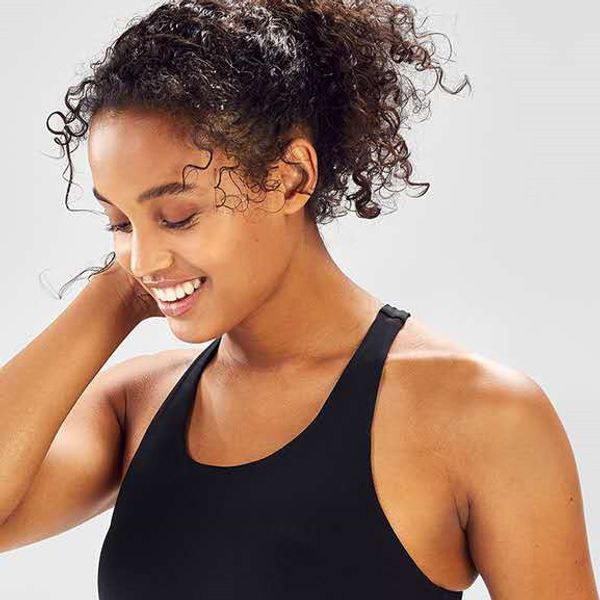 

sports woman natural brown kinky curly ponytail hair extension drawstring clip in human hair extension 120g, Black