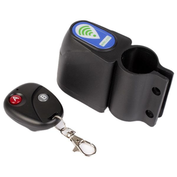 

anti-theft bike lock cycling security lock wireless remote control vibration alarm 110db bicycle anti-theft alarm