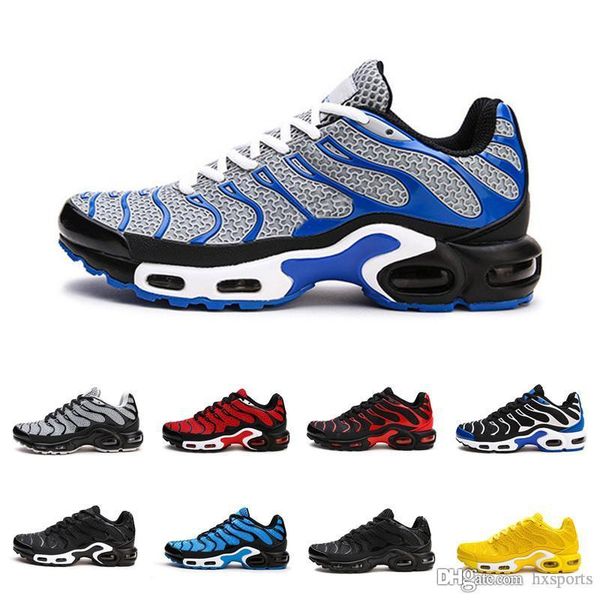 

40-47 designer airs tn plus og ultra se men shoes sports shoes women running shoes blue black red yellow, White;red