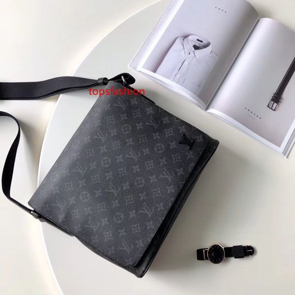 

#9674 5a l brand v district classic tote handbag men cross body bags damier ebene messenger shoulder bag hobo crossbody belt bags 44001