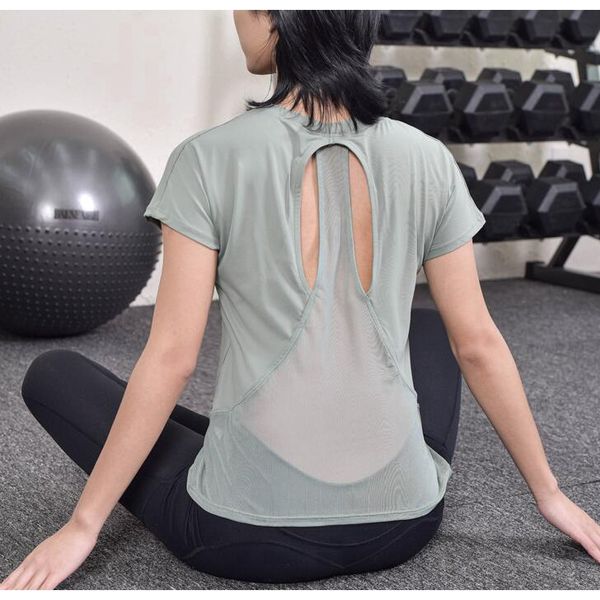 

running jerseys fitness sportswear loose women's quick drying ladies t-shirt, Black;blue