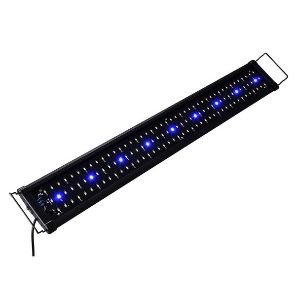 

30-120cm super slim leds aquarium lighting aquatic plant light extensible waterproof clip on lamp for fish tank
