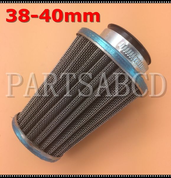 

atv quad 38mm 40mm air filter 125cc 140cc 150cc 200cc 250cc pit dirt bike scooter go kart