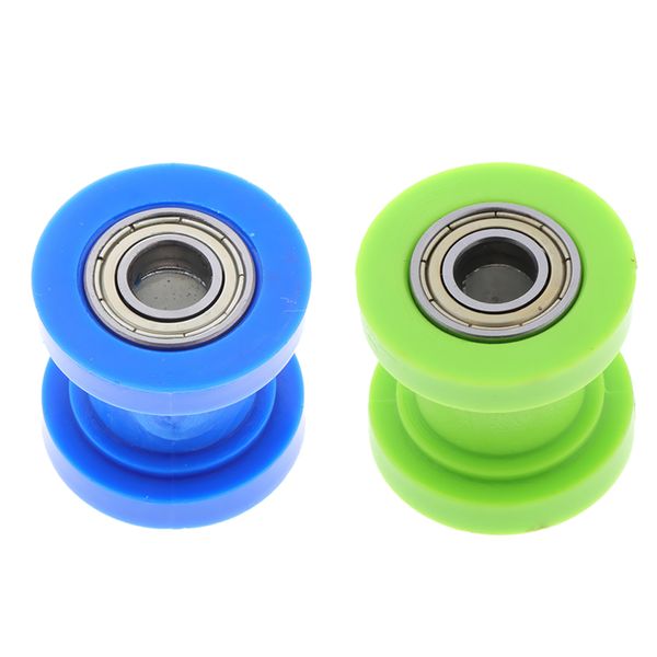 

motorcycle 8mm/10mm chain roller pulley tensioner wheel guide 2pcs