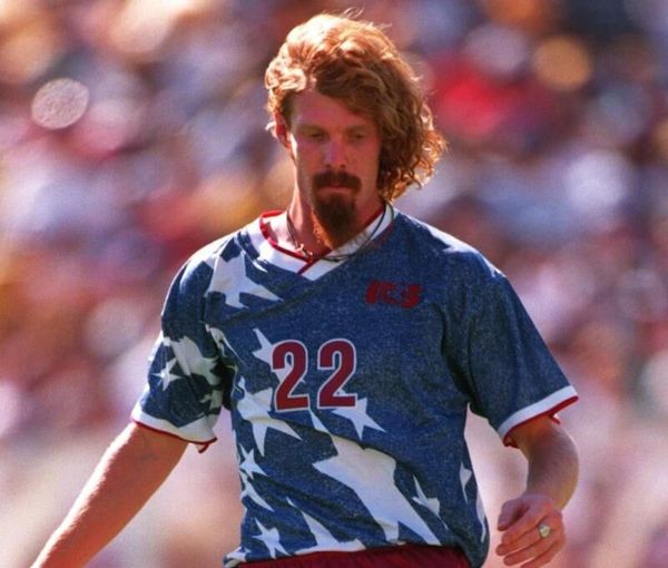

1994 usa away shirt retro soccer jerseys wegerle lalas ramos balboa united states 94 america classic football shirts, Black;yellow