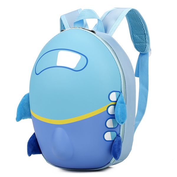 

new style hard case 3d school bag kindergarten cartoon cute children backpack korean-style light baby's bag