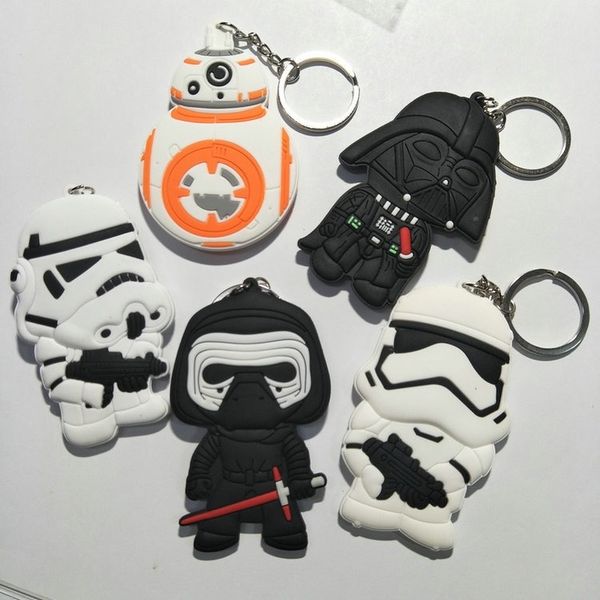 

key chain pendant, samurai key ring, Silver