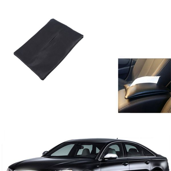 

car tissue box universal pu car sun visor hanging type multifunction tissue cover in styling supplies
