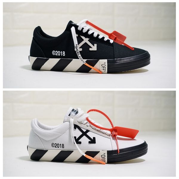 

new vulc low sneakers virgil mens designer shoes vulcs black white fashion designer off women canvas casual shoes trainers size 36-44