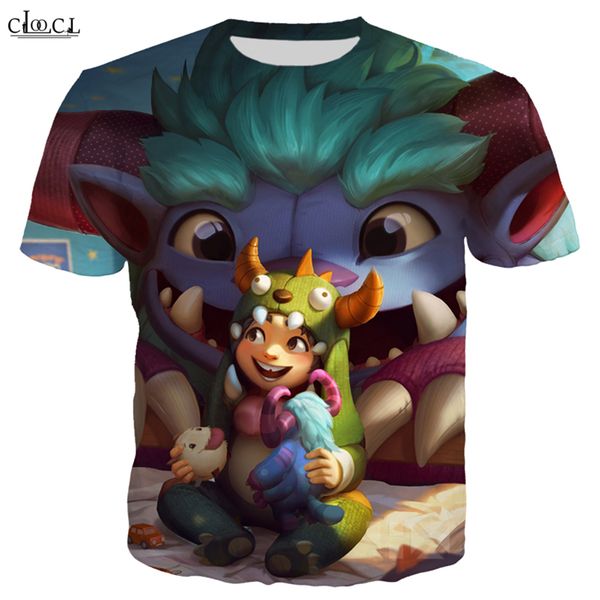 

2020 new style game league of legends t shirt men women 3d print grungy nunu caitlyn headhunter hero skin short sleeve fashion, White;black