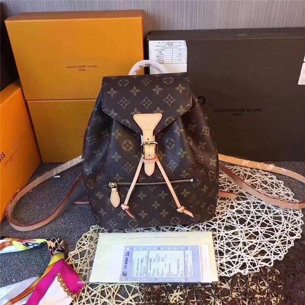

19 de igner luxury handbag pur e lui vuiton mont ouri monogram perone bb damier azur backpack 19loui vuitton