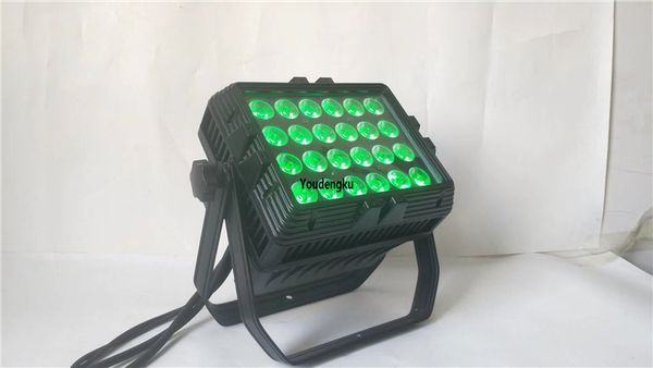 10 peças do hotel projeto levou luz de parede 24 * 10w dmx512 RGBW levou wallwasher exterior RGBW levou luz cor da cidade