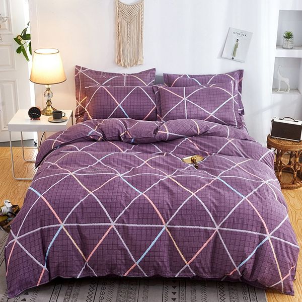 

designer bed comforters sets cotton bed comforters sets super soft stripe pure color simple fresh romantic bedding sets home textile
